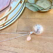 Bola de grossesse Jacynthe argent