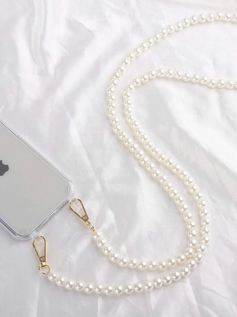 Chaîne de téléphone portable Collier de perles chaine A mes copines 